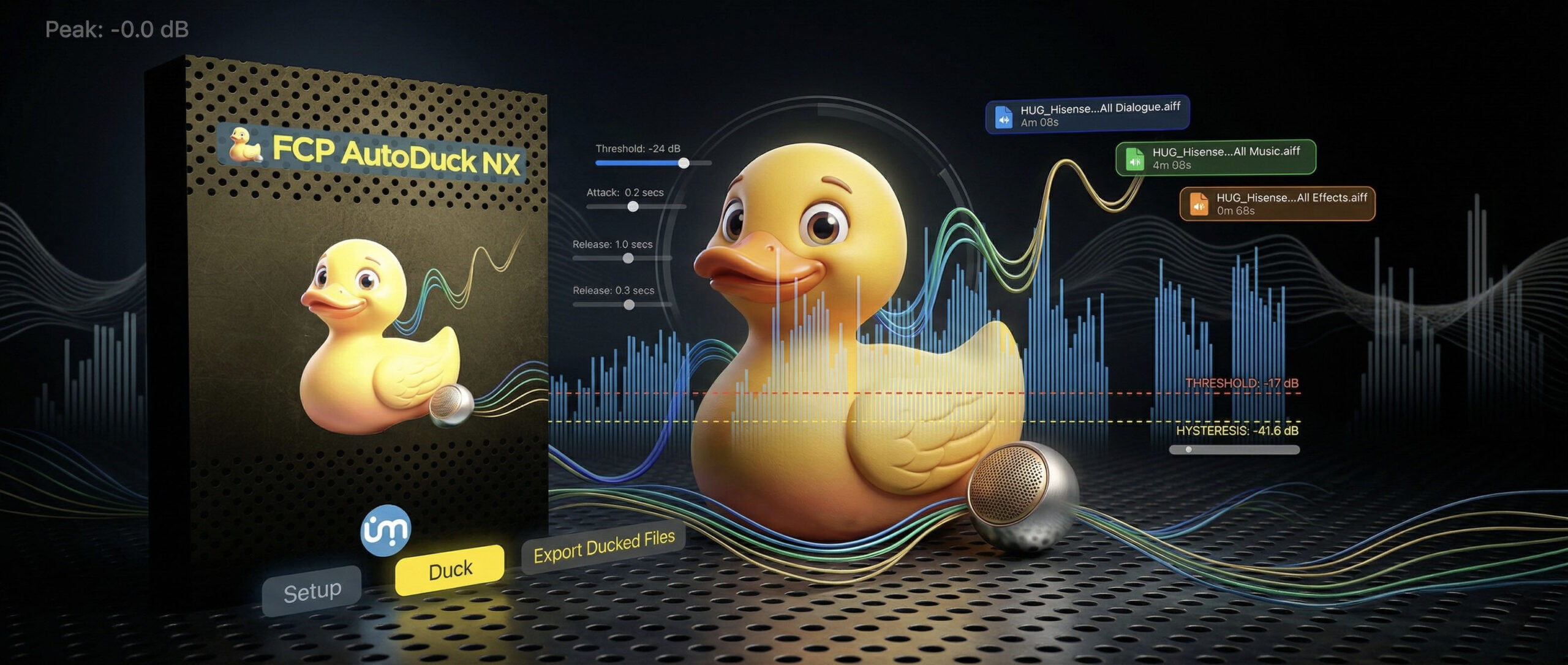 FCP AutoDuck NX Cinematic Poster