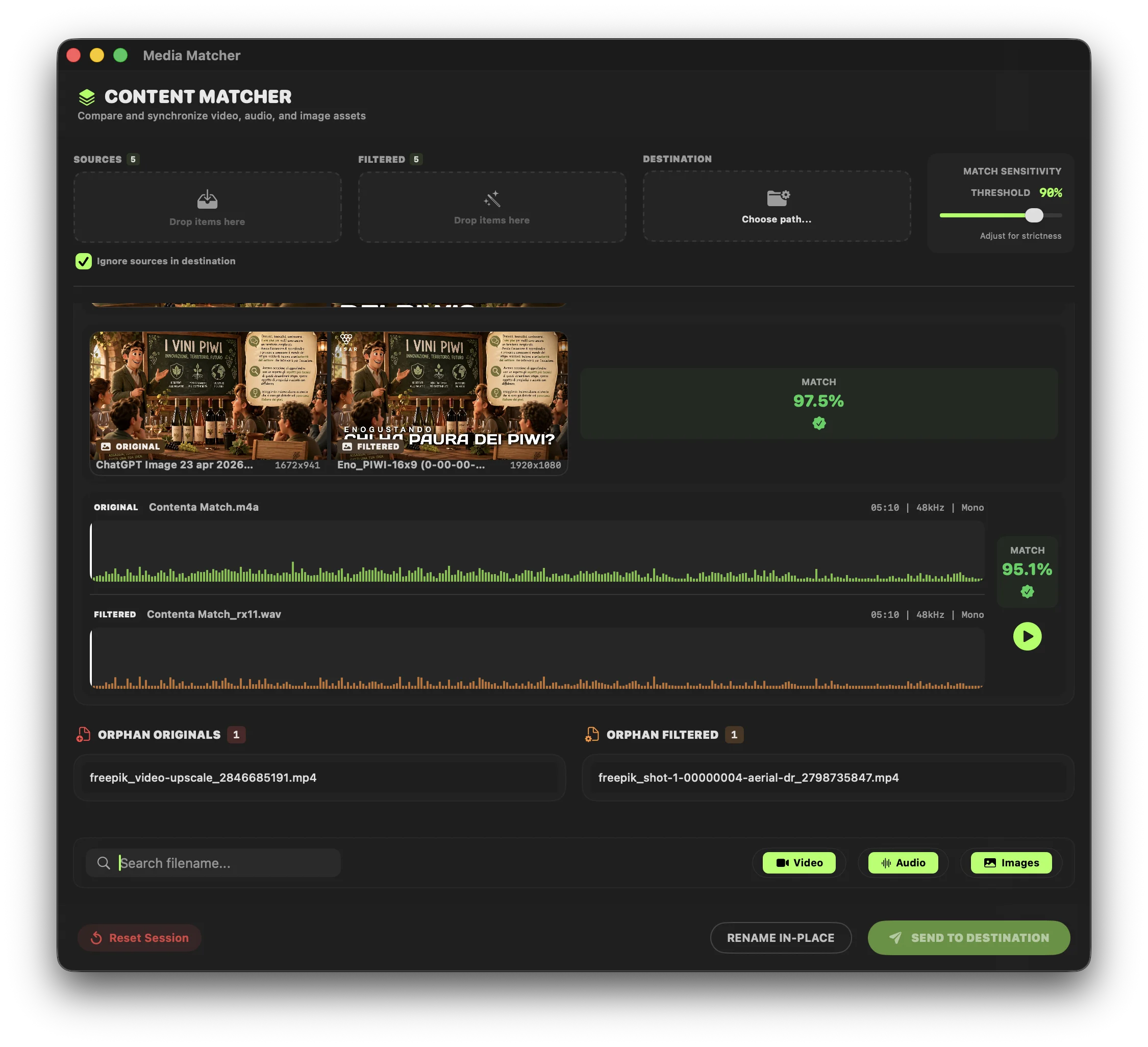Main UI Interface