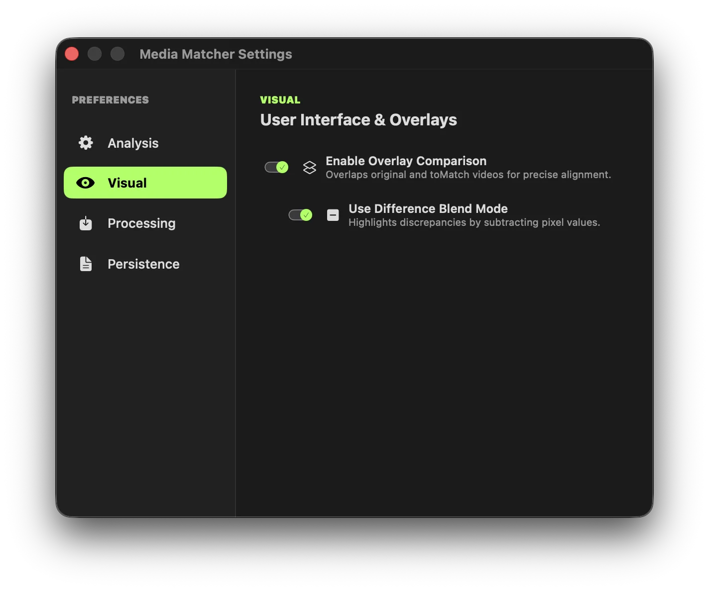 Visual Verification Tools